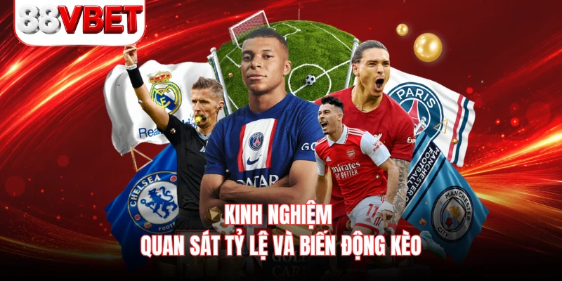 Kinh nghiệm quan sát tỷ lệ và biến động kèo 