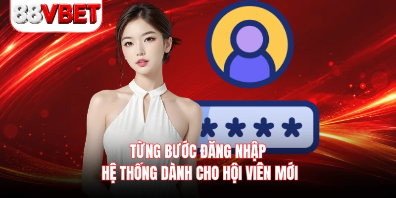Từng bước đăng nhập hệ thống dành cho hội viên mới 